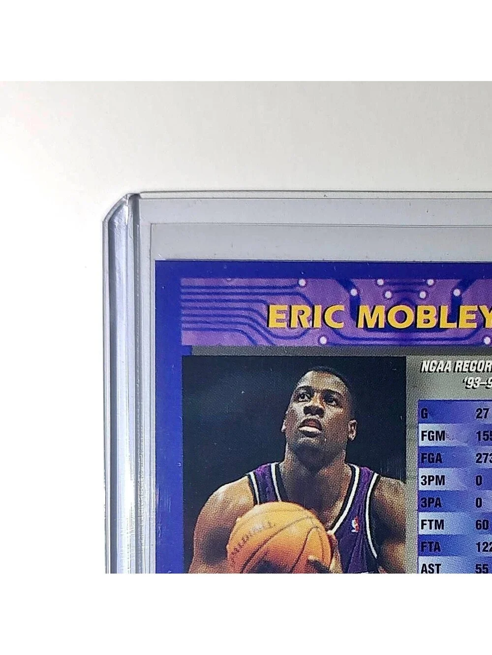 Eric Mobley Rookie 1994-95 Topps Finest #224 Card